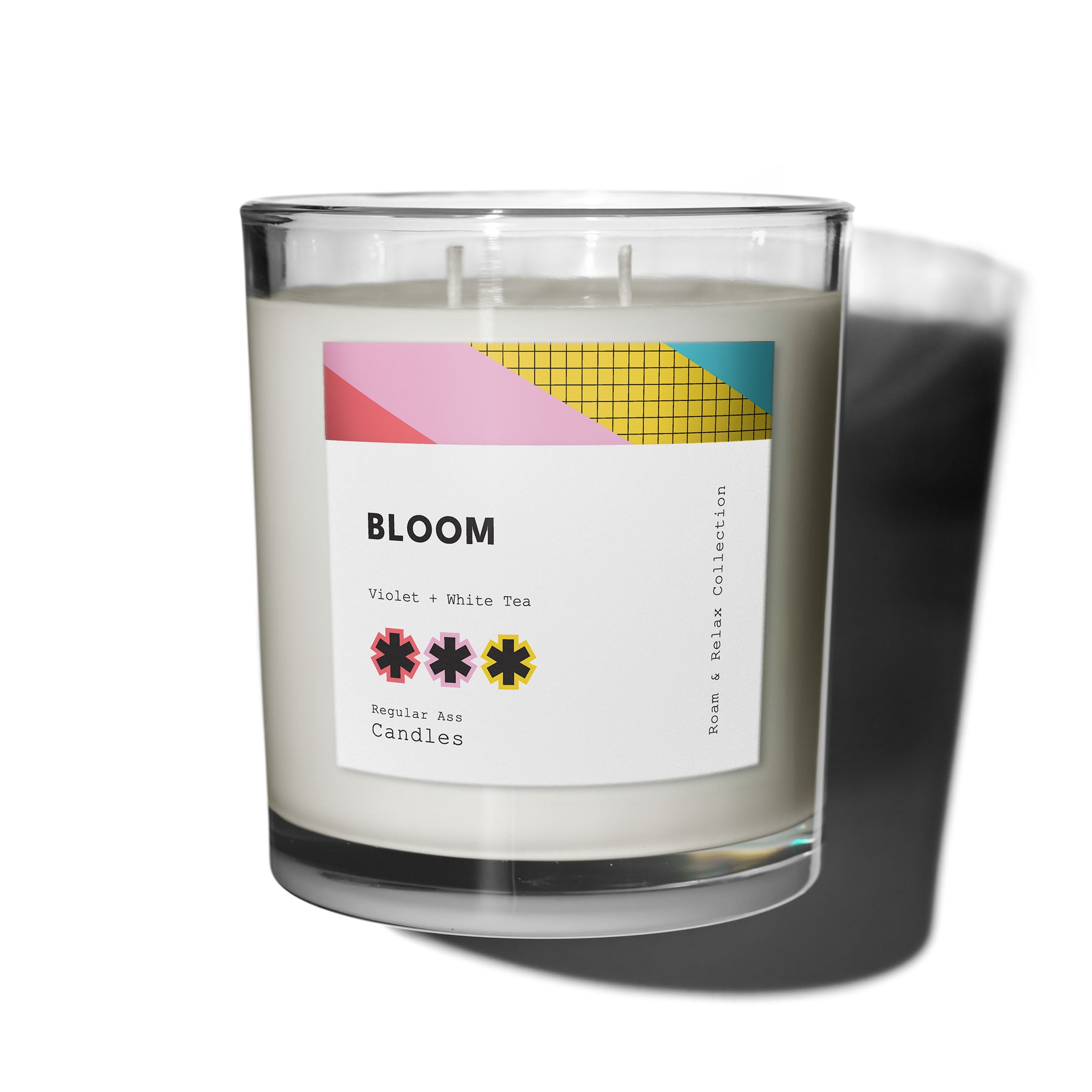 Bloom, Violet + White Tea 11oz Candle