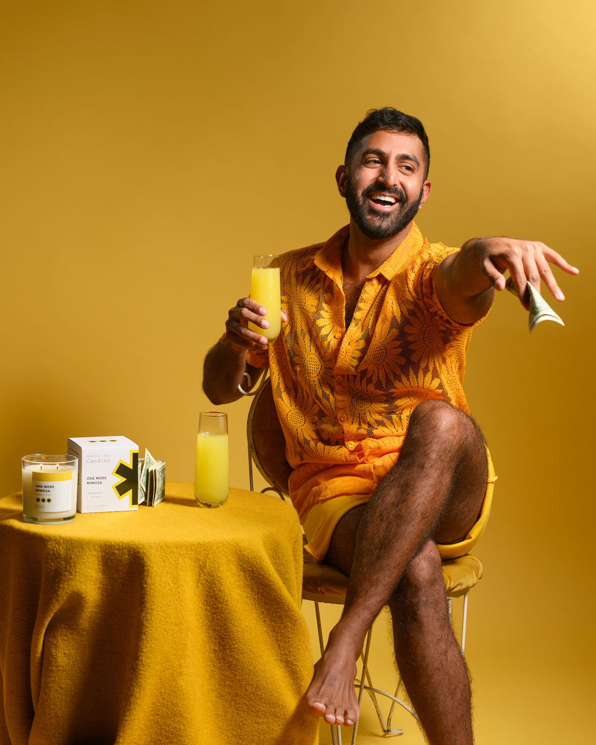 ONE MORE MIMOSA Candle
