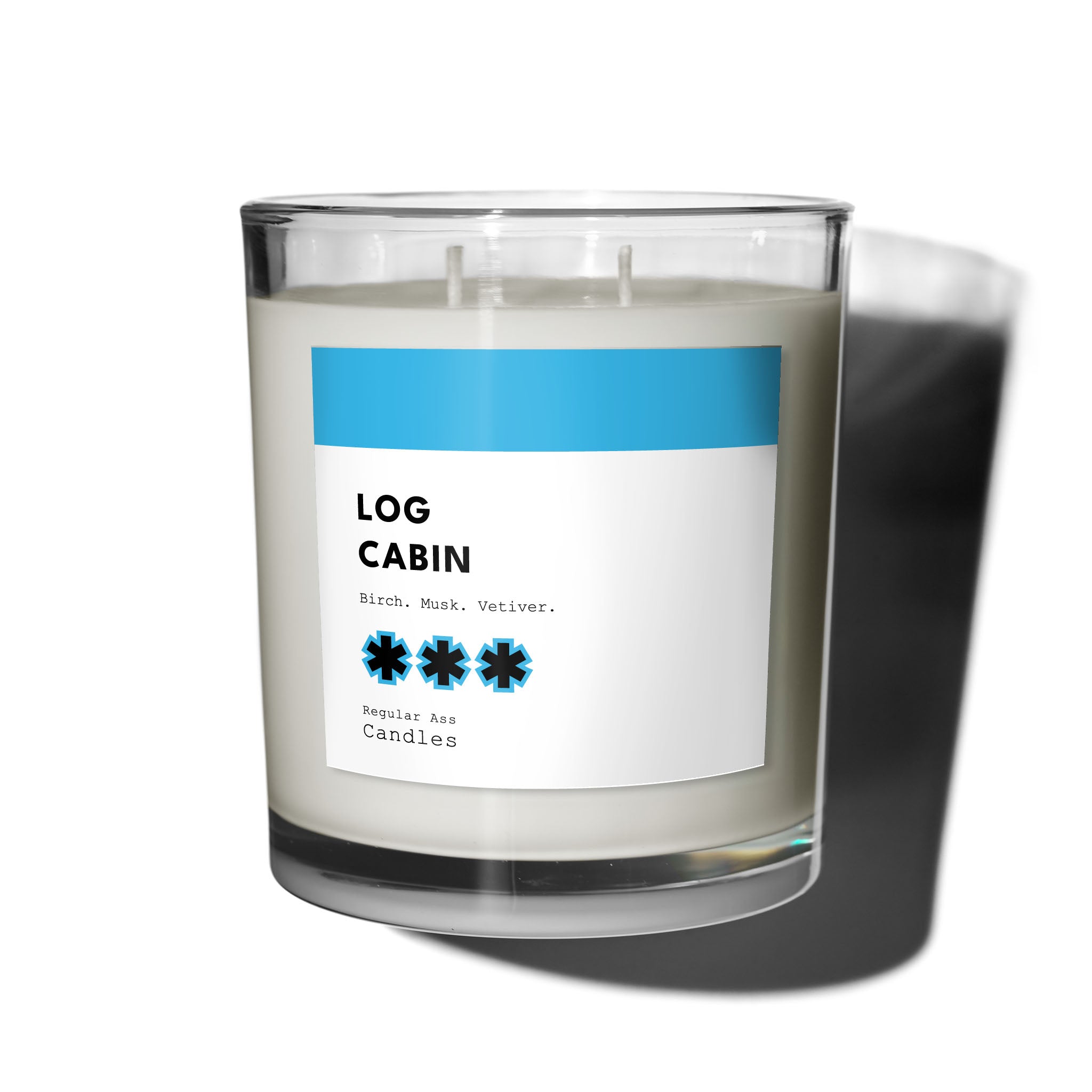 Regular Ass Candles Log Cabin Candle - Thumbnail 5