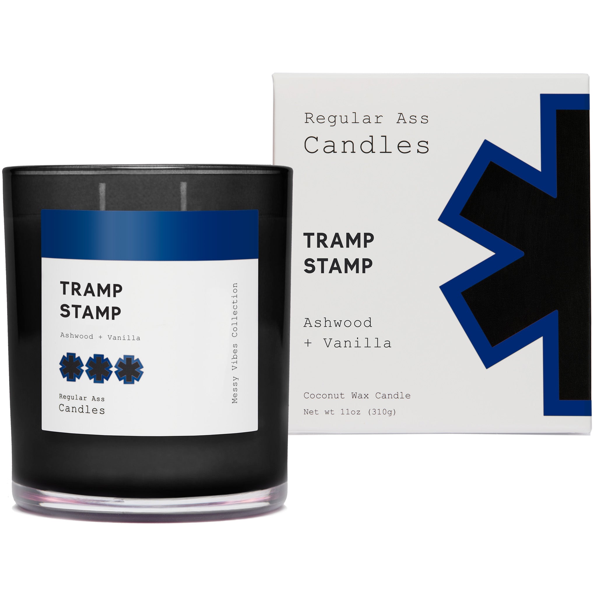 Tramp Stamp, Ashwood + Vanilla 11oz Candle