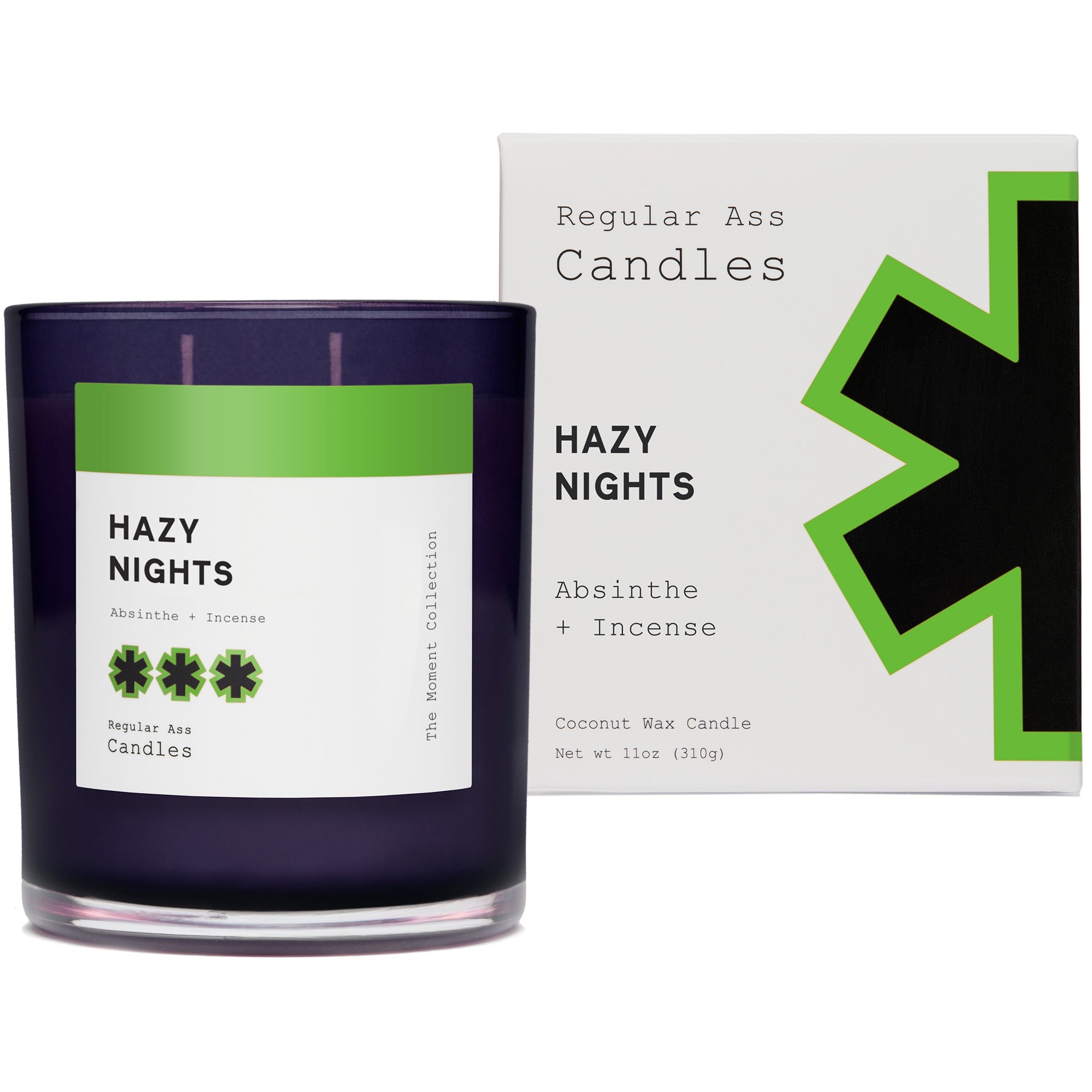Hazy Nights, Absinthe + Incense 11oz Candle