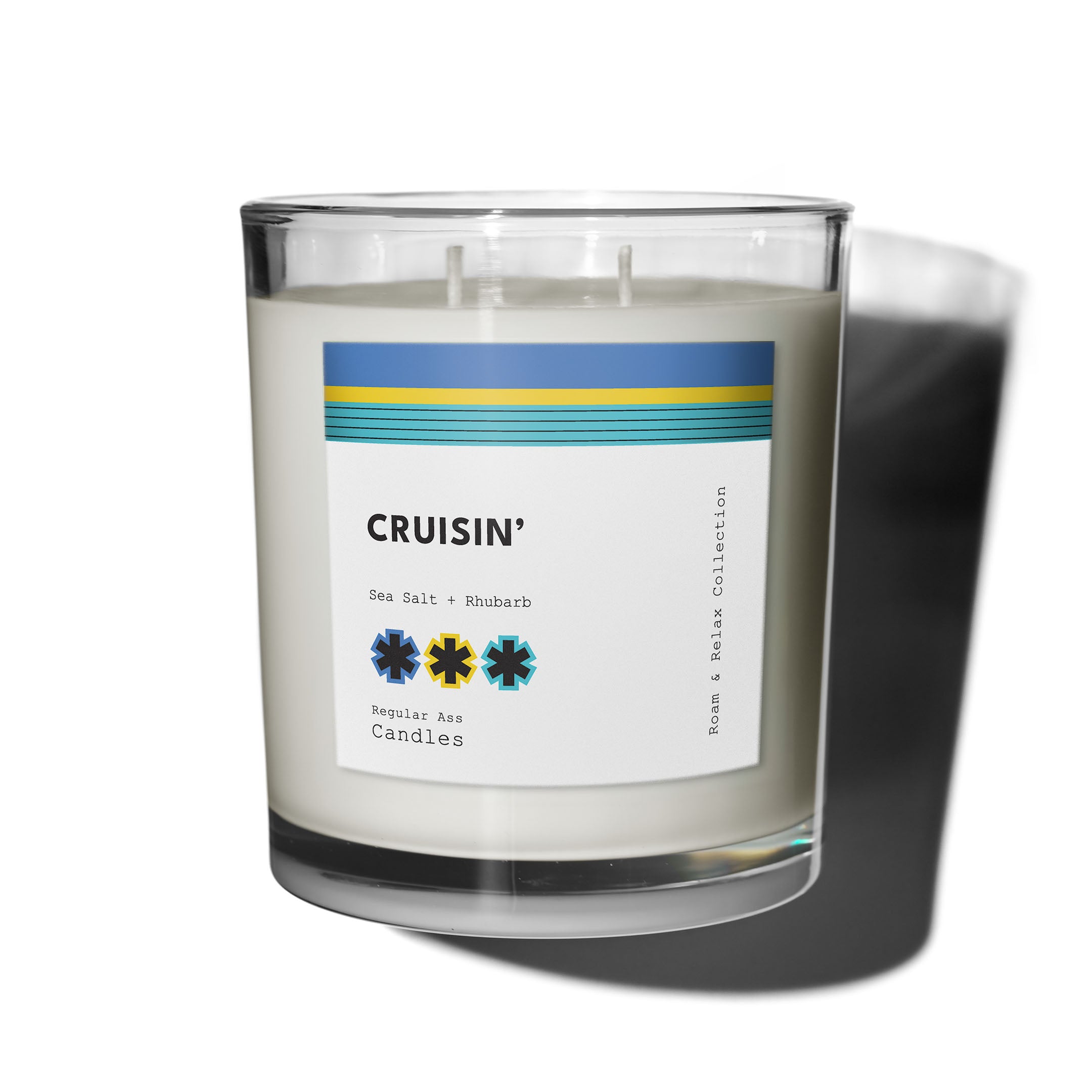 Cruisin', Sea Salt + Rhubarb 11oz Candle