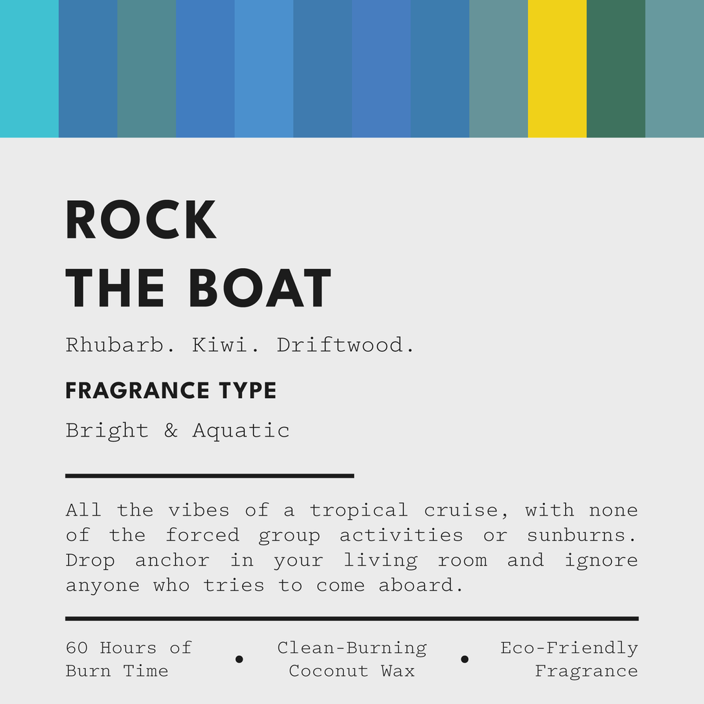 ROCK THE BOAT Candle