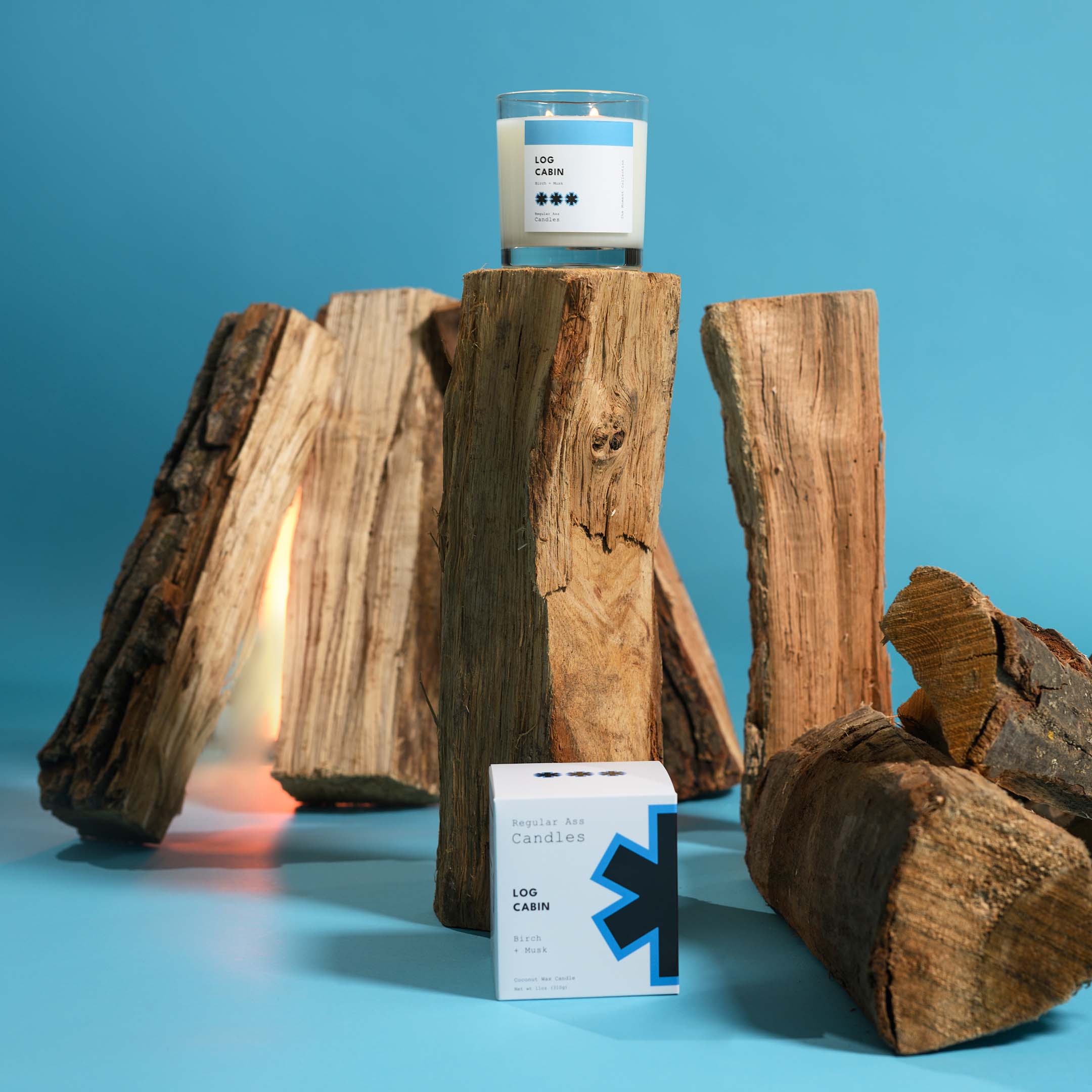 Log Cabin, Birch + Musk 11oz Candle