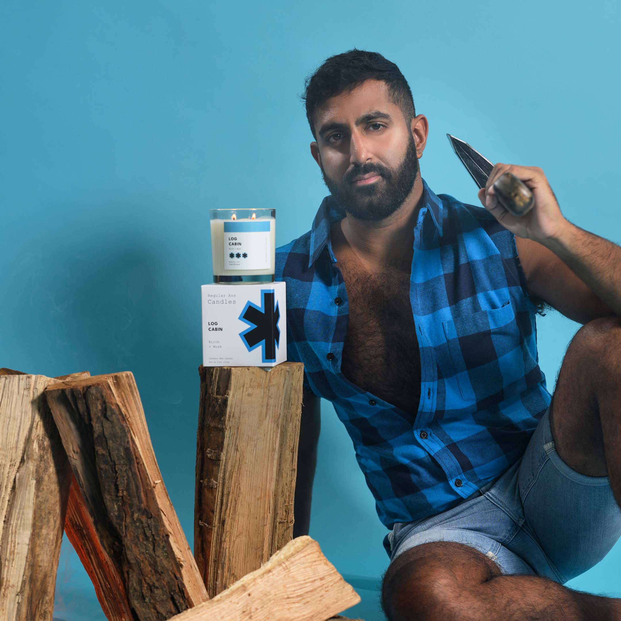 LOG CABIN Candle