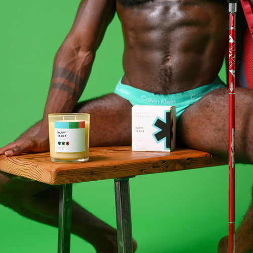 HAPPY TRAILS Candle